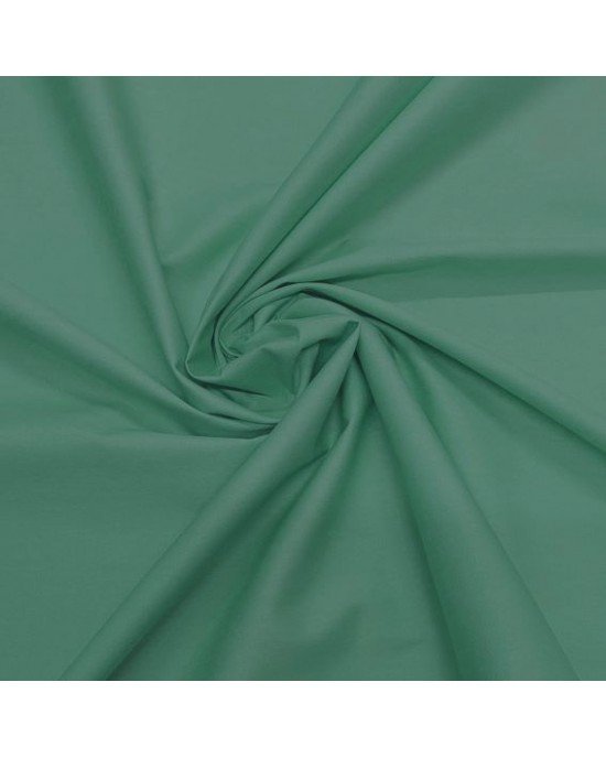 Tecido Tricoline Silky Lisa cor - 5508 (Verde Jade)